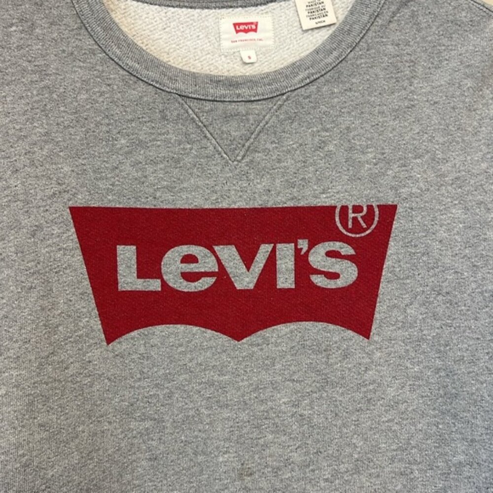 Levi's Gray Men's Sweater/Sweatshirt Size S View 3
